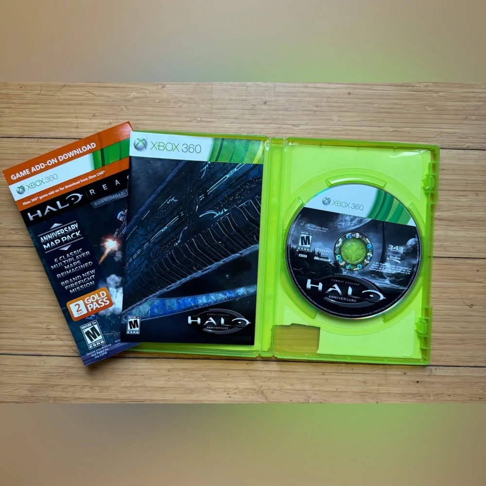Halo Combat Evolved Anniversary Edition - Xbox 360 - Complete w / Manual